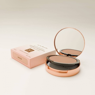 Solar Defence kompaktne jumestuskreem - Crème Caramel