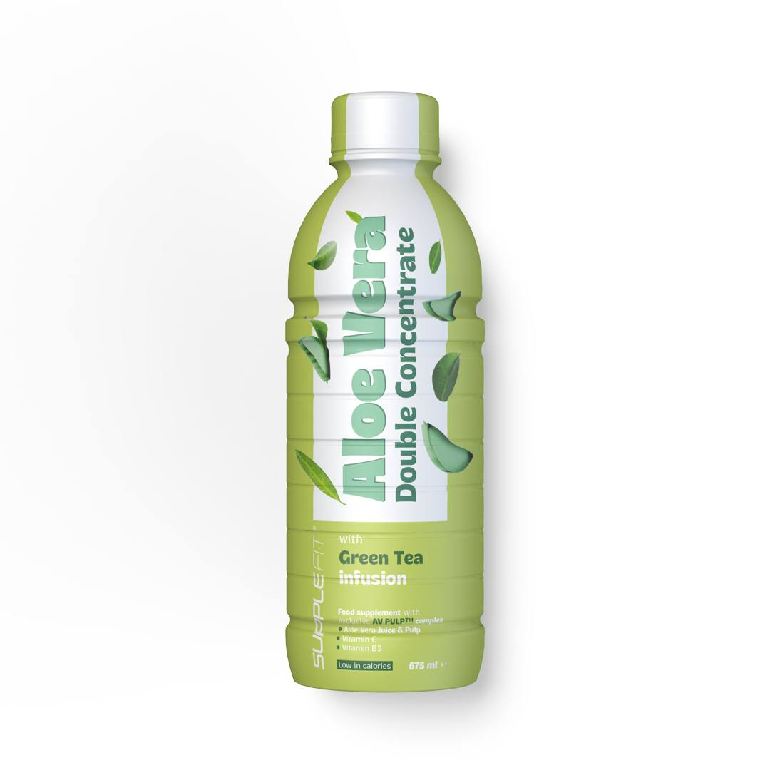 ALOE VERA mahl ja viljaliha rohelise teega - 675 ml