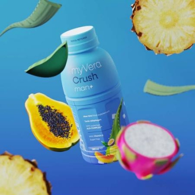 MYVERA CRUSH Man + | toidulisand 285 ml pudelites (6-pack) - 1710 ml