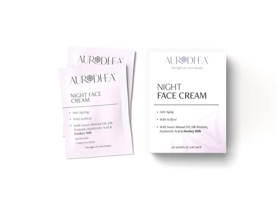 Single-Serve Sachet Set – Donkey Milk Night Face Cream