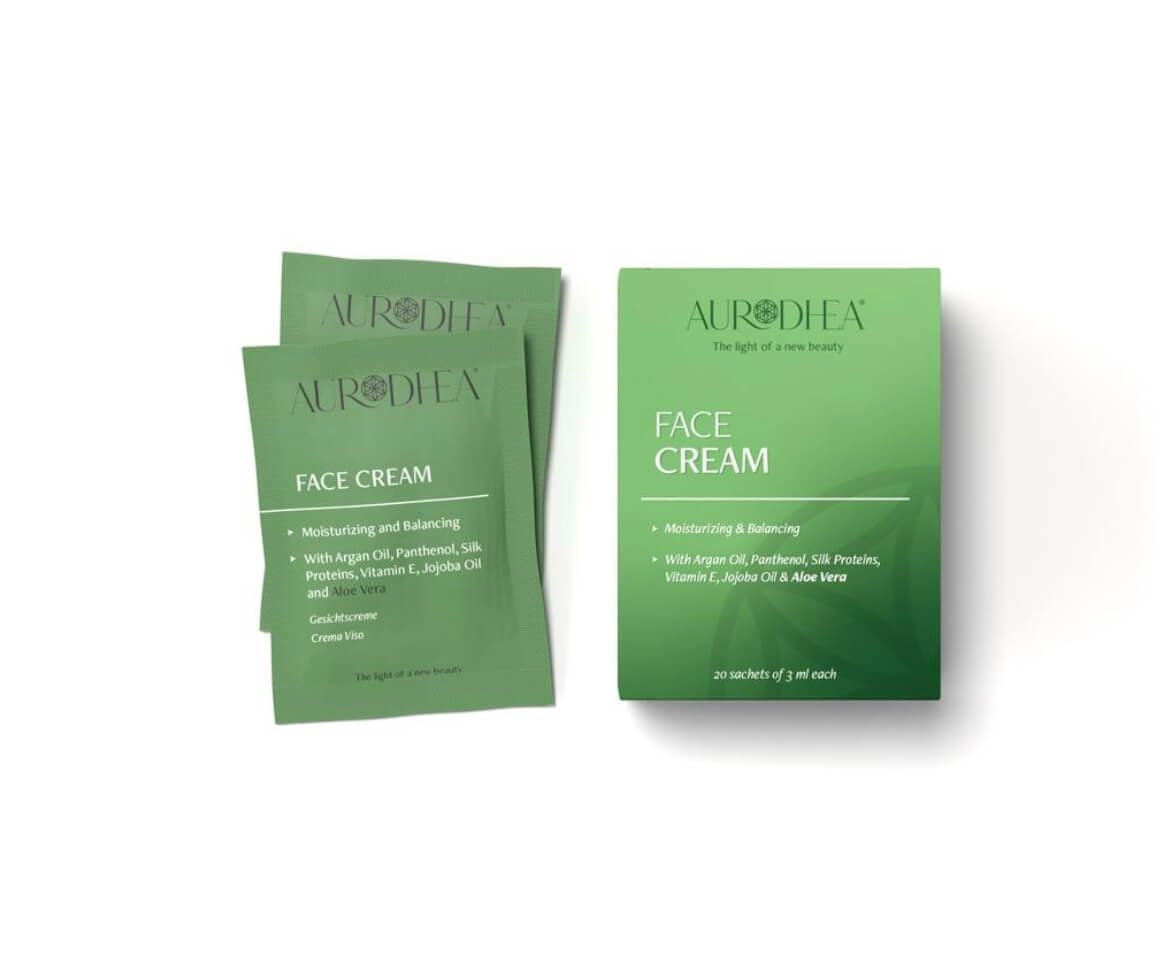 Single-Dose Sachet Set – Aloe Vera Face Cream