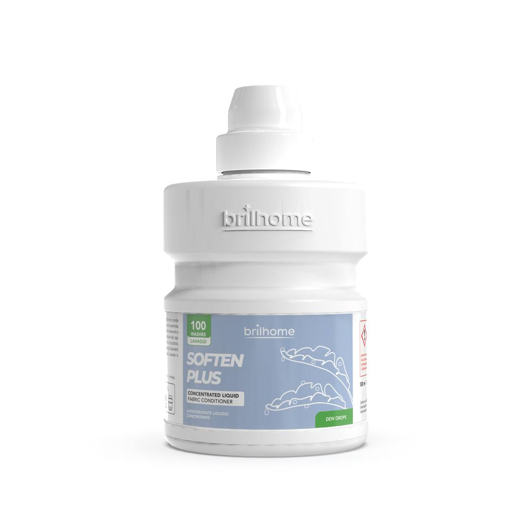 Soften Plus «Dew drops» – kontsentreeritud vedel pesupehmendaja (VEGAN)