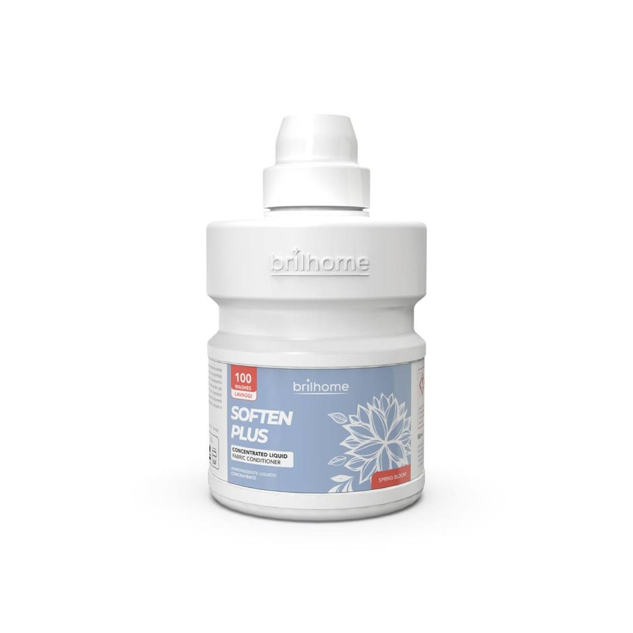 Soften Plus «Floral Caress» – kontsentreeritud vedel pesupehmendaja 100 pesukorraks (VEGAN)