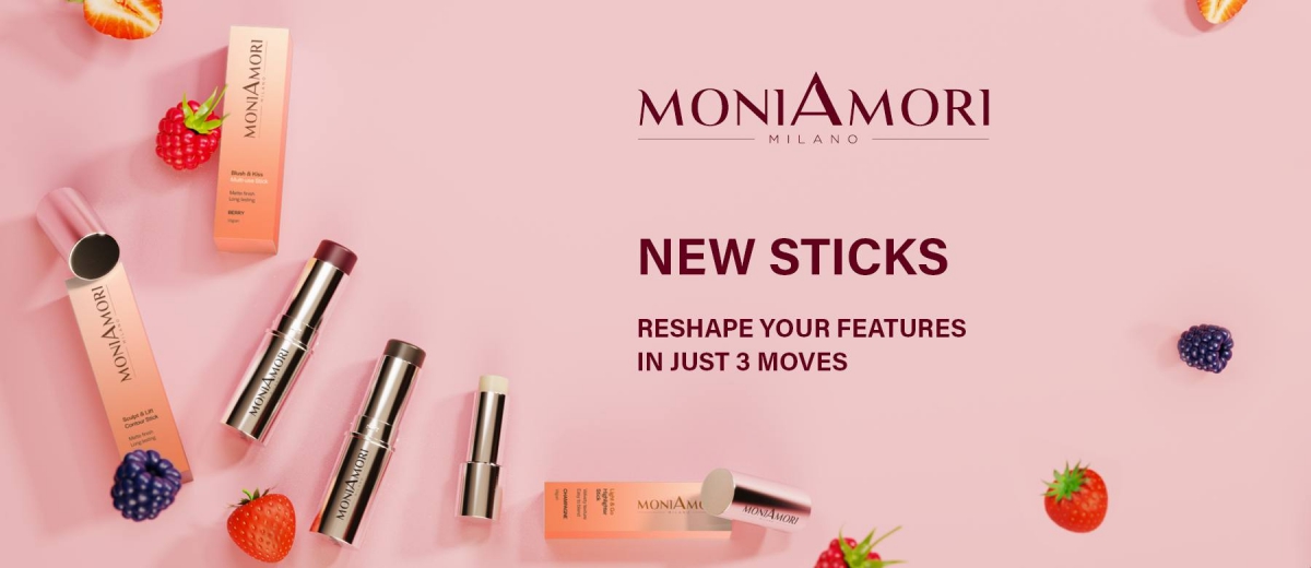 Your beauty takes shape with the new MoniAmori must-haves!