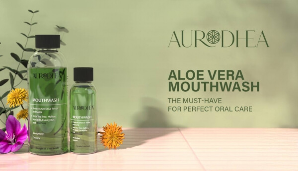 Enhance your daily routine with the new Aurodhea Mouthwash!