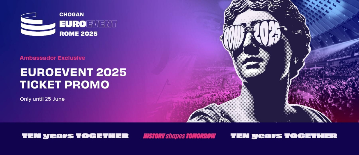 EuroEvent 2025: the benefits of being a Chogan Ambassador!