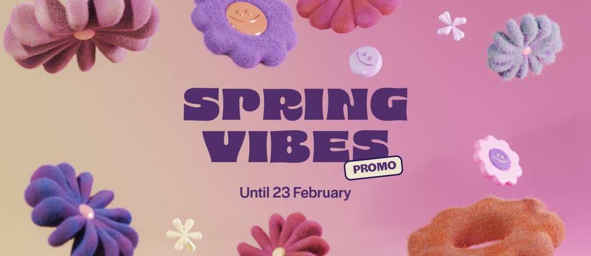 Get ready for spring with our promo of the month!
