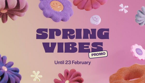 Get ready for spring with our promo of the month!